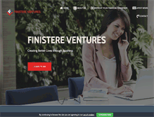 Tablet Screenshot of finistereventures.com